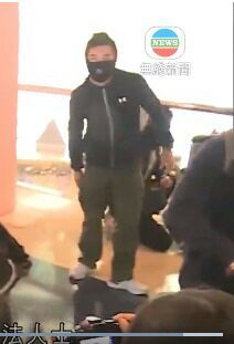 張立恆蒙面充當臥底
